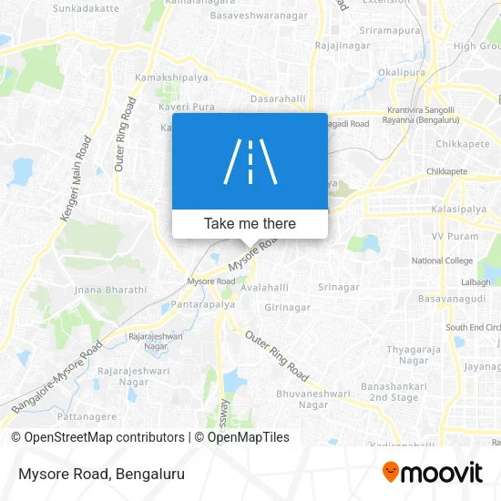 Mysore Road map