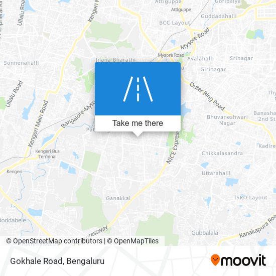 Gokhale Road map
