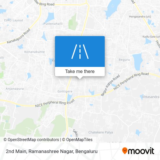 2nd Main, Ramanashree Nagar map