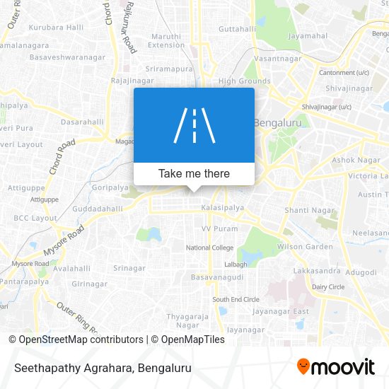 Seethapathy Agrahara map