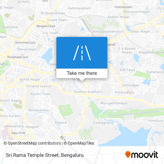 Sri Rama Temple Street map