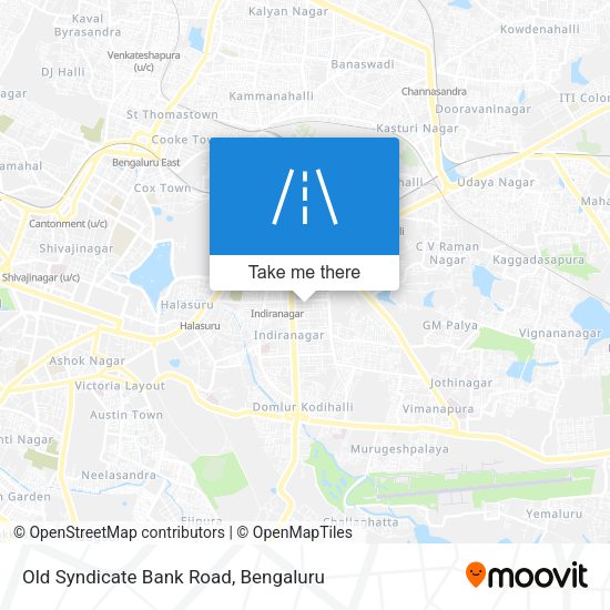 Old Syndicate Bank Road map