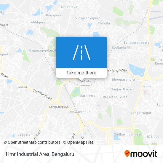 Hmr Industrial Area map