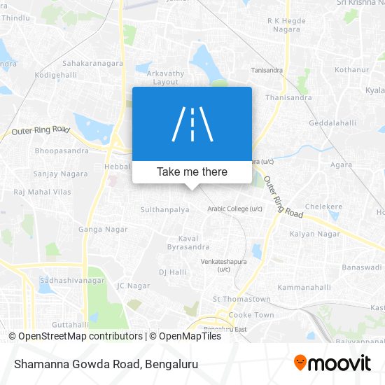 Shamanna Gowda Road map