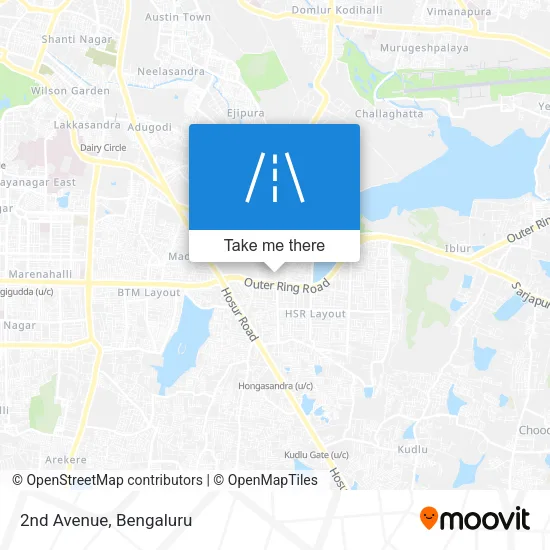 2nd Avenue map