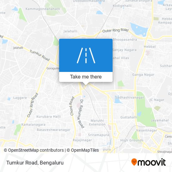 Tumkur Road map