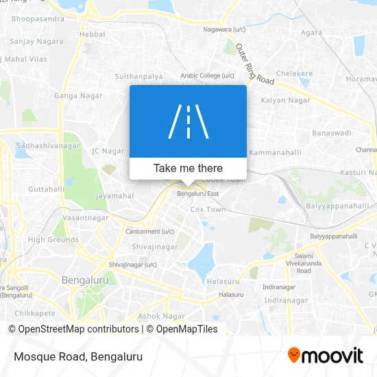 Mosque Road map