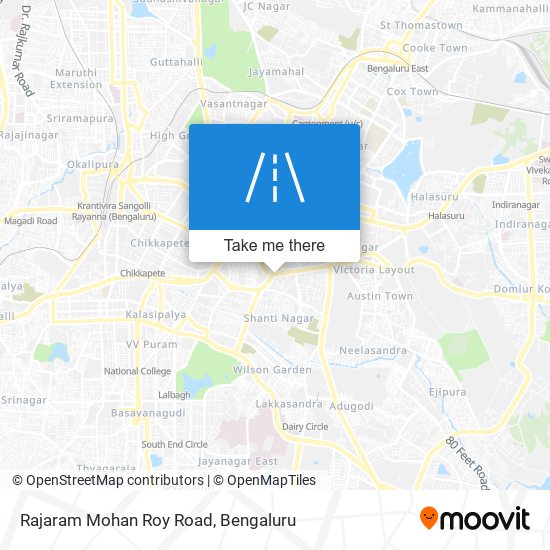 Rajaram Mohan Roy Road map