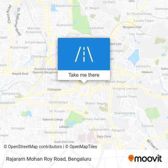 Rajaram Mohan Roy Road map