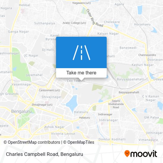 Charles Campbell Road map