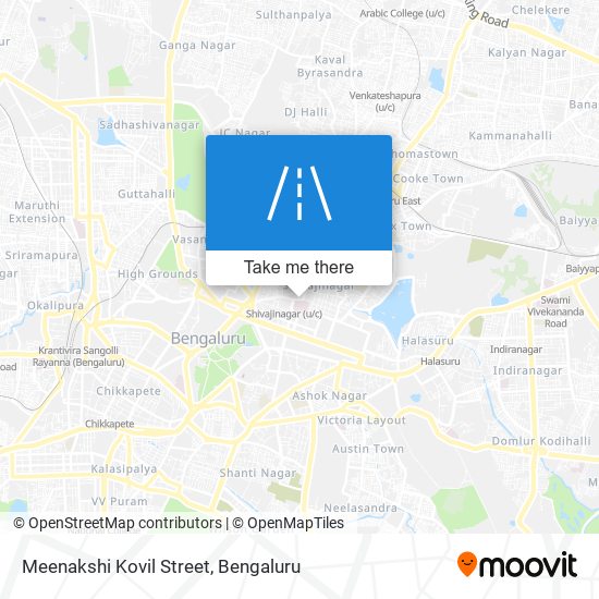Meenakshi Kovil Street map