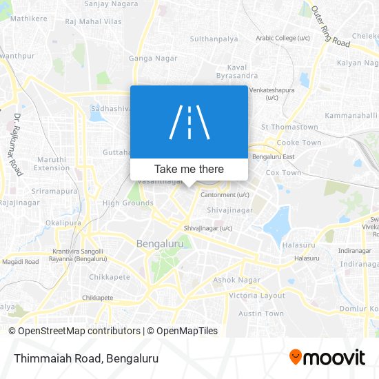 Thimmaiah Road map