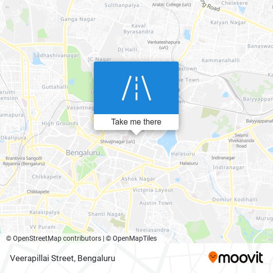 Veerapillai Street map