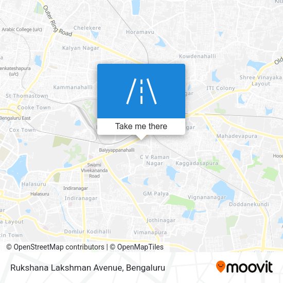 Rukshana Lakshman Avenue map