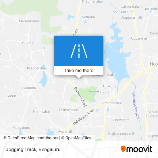 Jogging Track map
