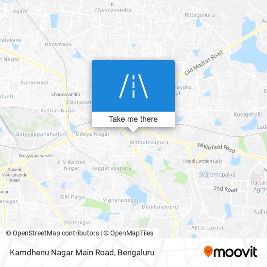 Kamdhenu Nagar Main Road map