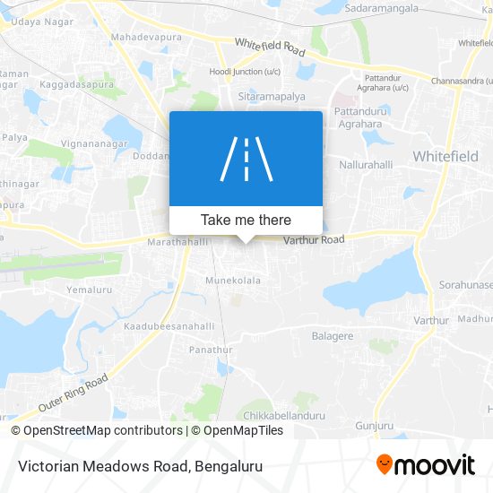Victorian Meadows Road map