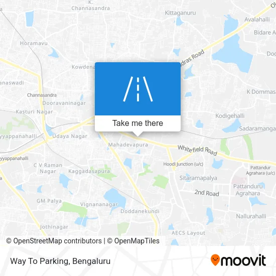 Way To Parking map