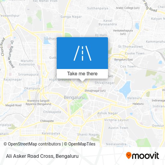 Ali Asker Road Cross map