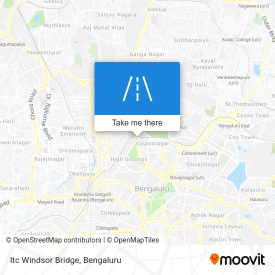 Itc Windsor  Bridge map