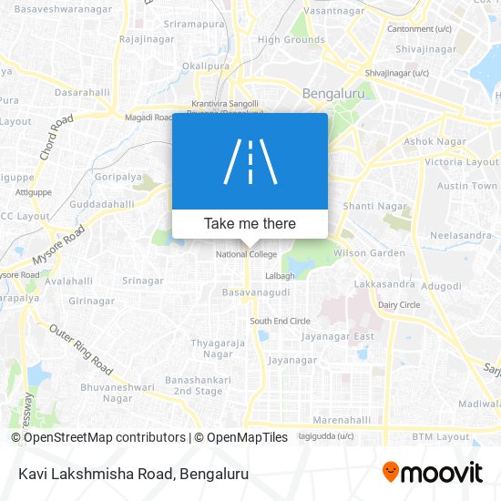 Kavi Lakshmisha Road map