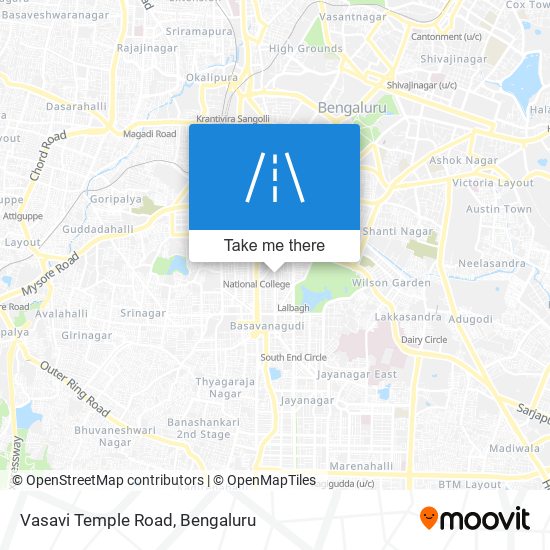 Vasavi Temple Road map