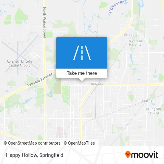 Happy Hollow map