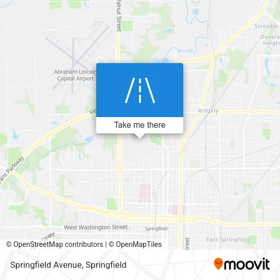 Springfield Avenue map