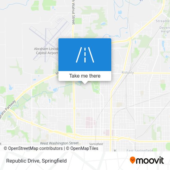 Republic Drive map
