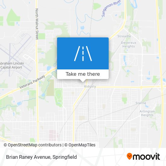 Brian Raney Avenue map