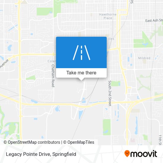 Legacy Pointe Drive map