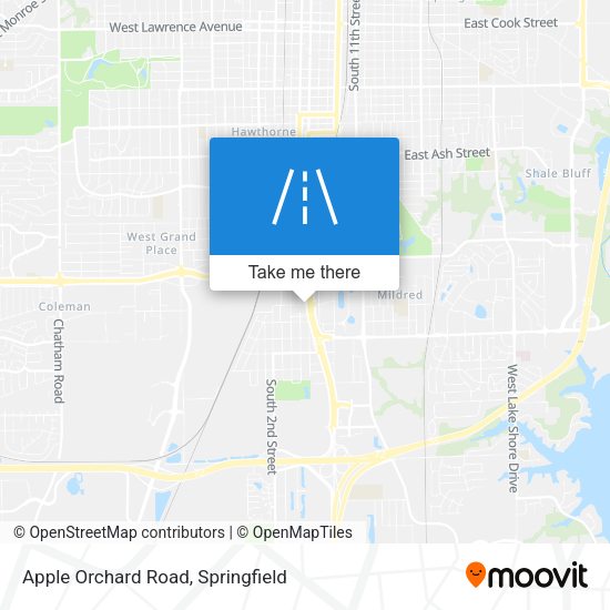 Mapa de Apple Orchard Road