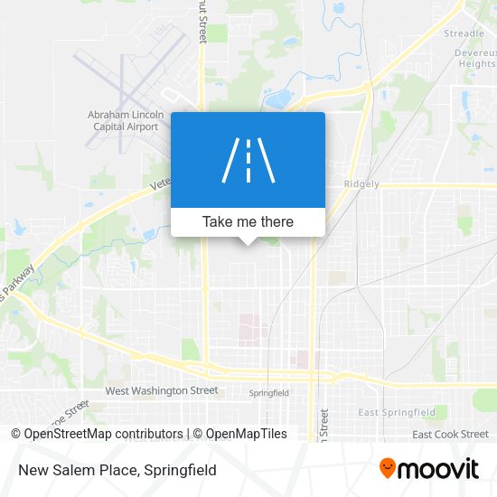 New Salem Place map