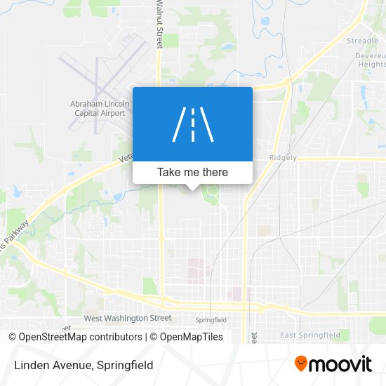 Mapa de Linden Avenue