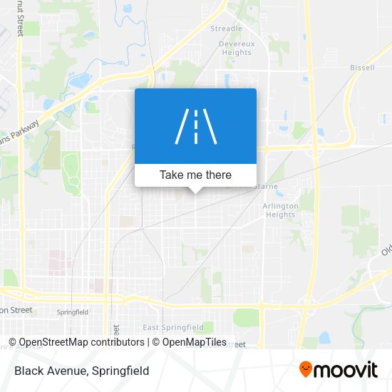Mapa de Black Avenue