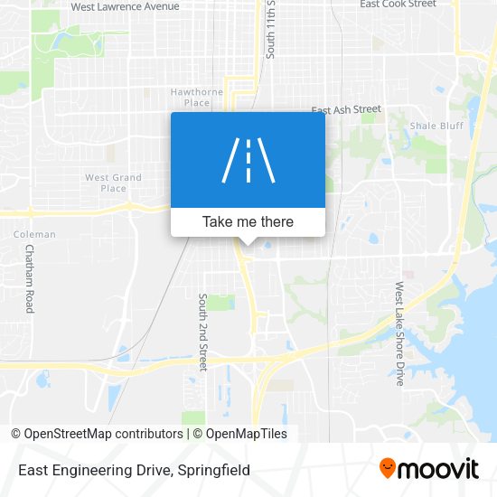 East Engineering Drive map
