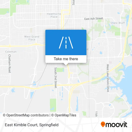 East Kimble Court map