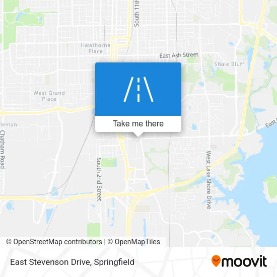 East Stevenson Drive map