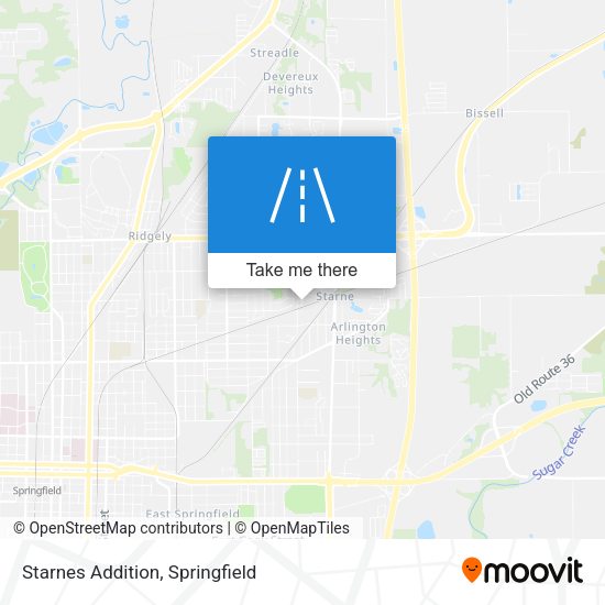 Starnes Addition map