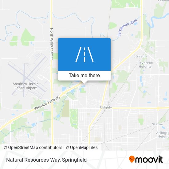 Mapa de Natural Resources Way
