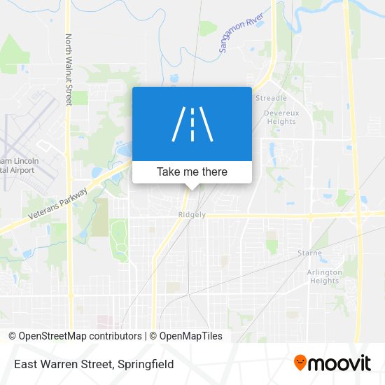 Mapa de East Warren Street