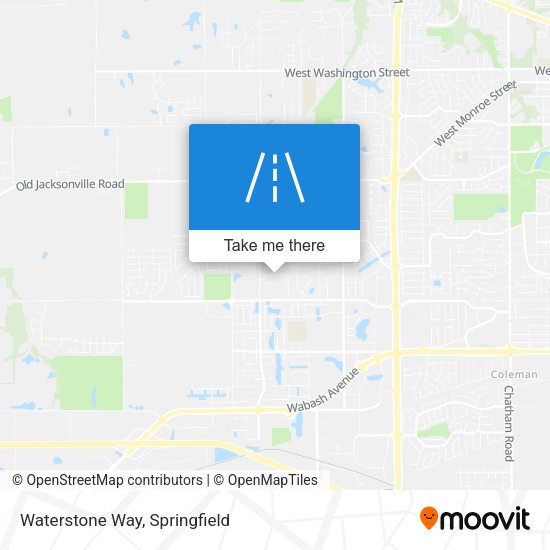 Waterstone Way map