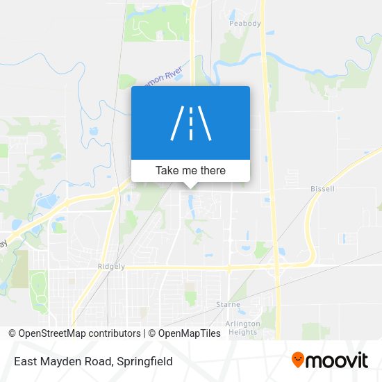 Mapa de East Mayden Road