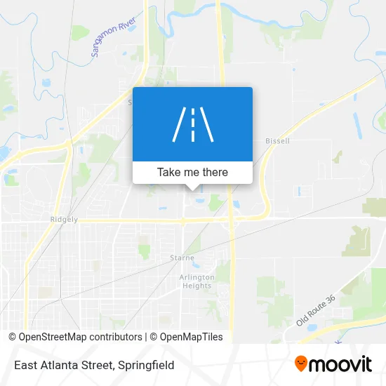 East Atlanta Street map