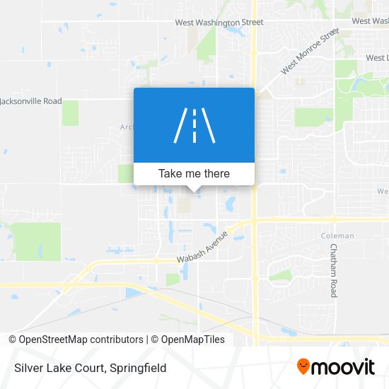 Mapa de Silver Lake Court