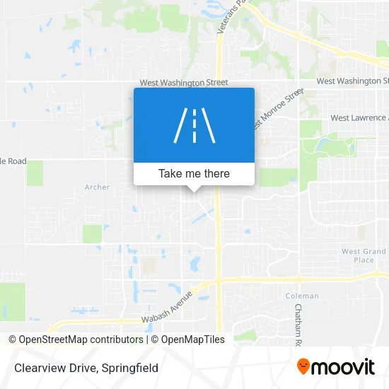Clearview Drive map