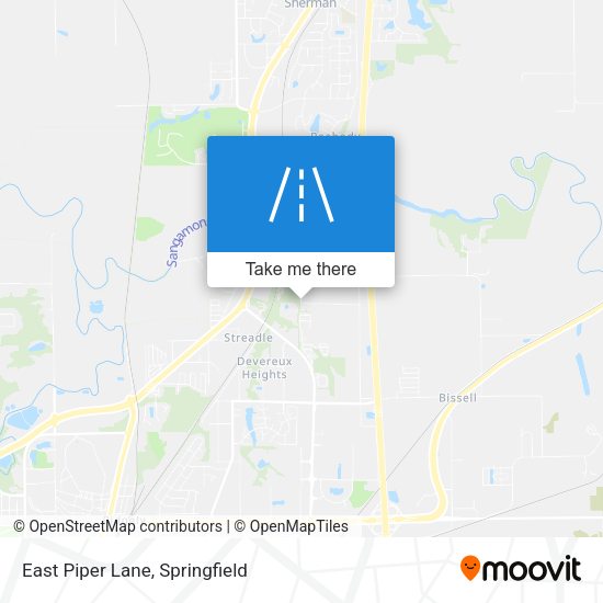 Mapa de East Piper Lane