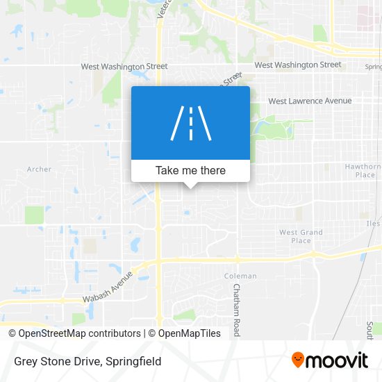 Grey Stone Drive map