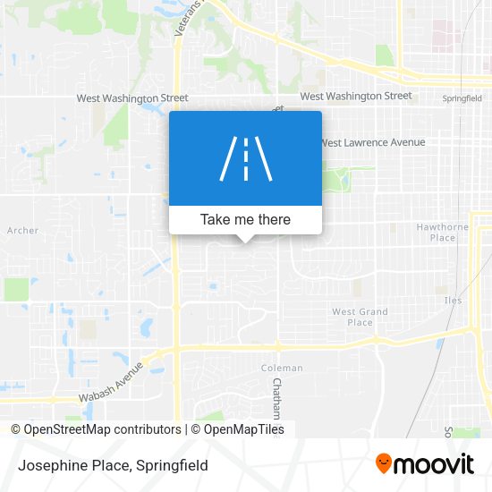 Josephine Place map