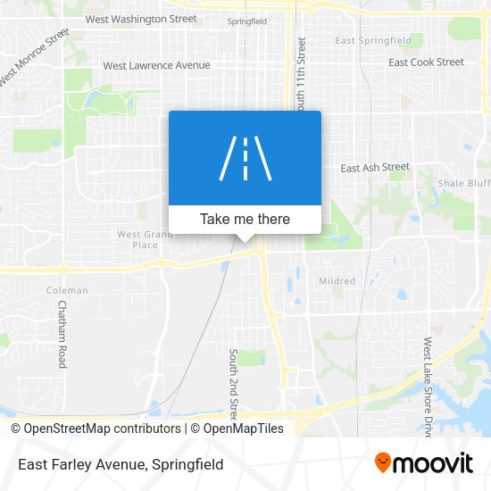 Mapa de East Farley Avenue